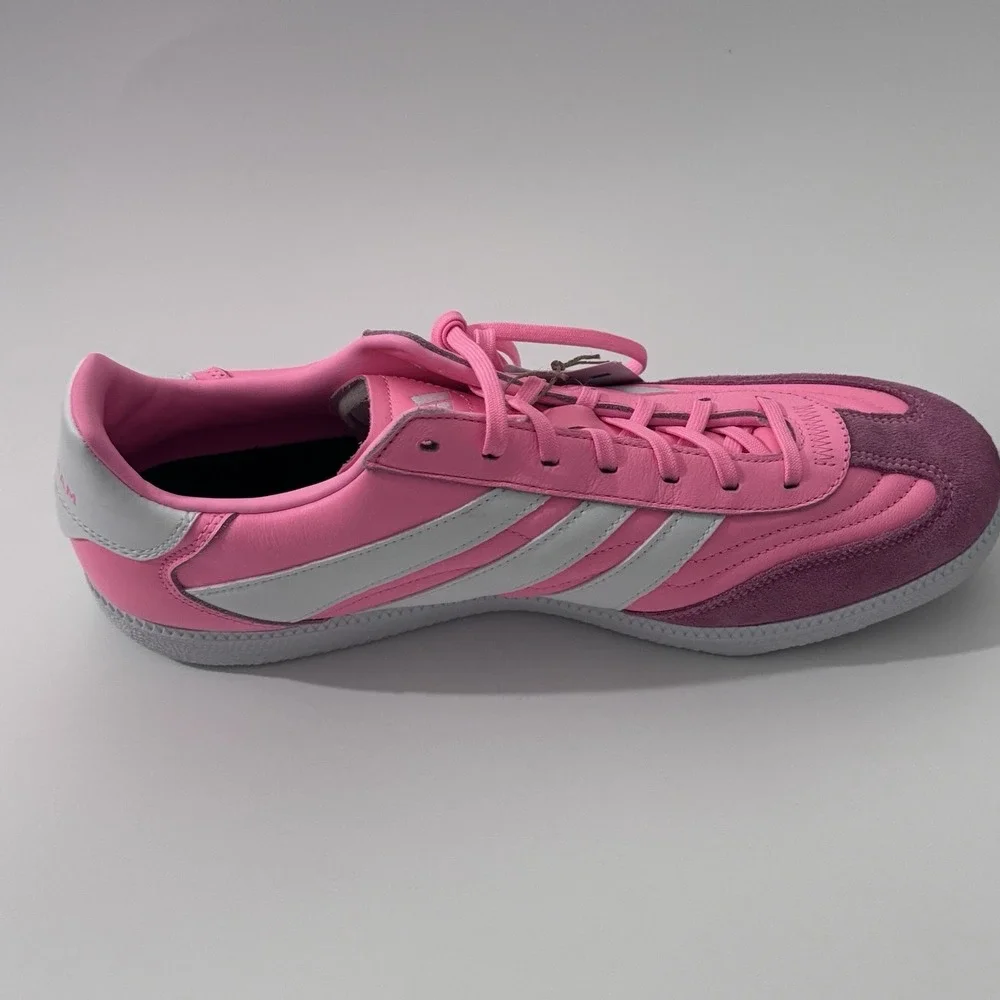 adidas Predator Freestyle Indoor Soccer David Beckham Men's 12 Pink Sneakers